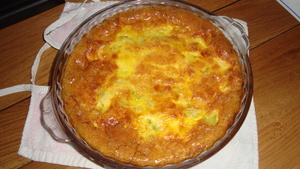 Gratin à la courgette