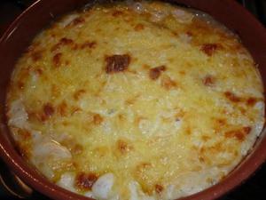 Gratin d'endives au roquefort