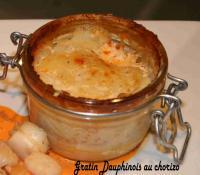 recette - Gratin dauphinois au chorizo