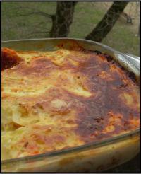 Gratin de carottes et pommes de terre au boursin