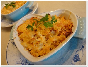 recette - Gratin de chou-fleur de la mer