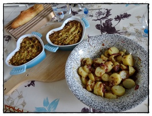 recette - Gratin de choux de Bruxelles à la brousse