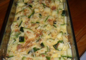 recette - Gratin de courgettes