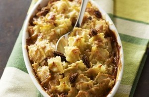 Gratin de ravioles sauce morilles