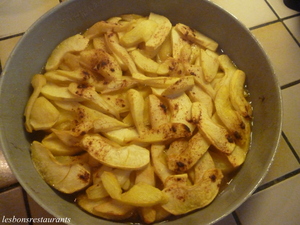 recette - Gratinée de pommes et de poires