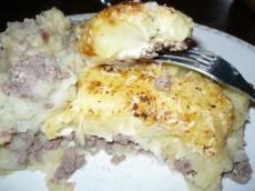 recette - Hachis parmentier au boeuf / cantal