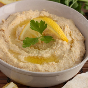 recette -  Hummus au persil et citron