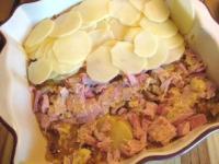 recette - Jambon et pommes de terre à l'ancienne