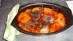 recette - Jarret de boeuf aux carottes