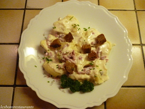 recette - kniedels ou quenelles de fromage blanc