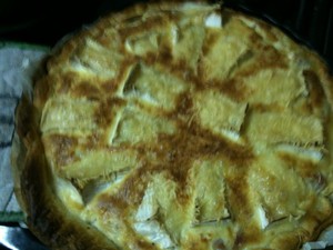 recette - Tarte au camembert