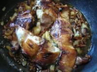 recette - Lapin à l'oseille et au lard