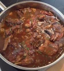 recette - Lapin à la bière et au sirop de Liège 