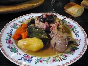 recette - Lapin aux pruneaux