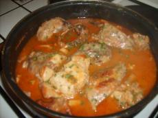 recette - Lapin marengo