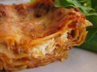 Lasagnes bolognaises à la brousse