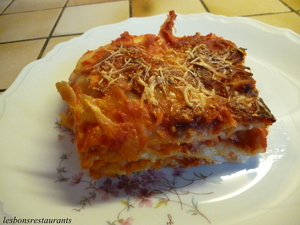 Lasagnes au saumon et aux truites fumées