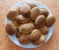 recette - Madeleines aux zestes de citron