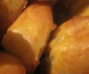 recette - Madeleines salées roquefort et noix