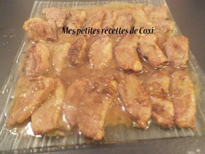 recette -  Magret de canard au miel