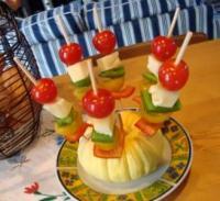 recette - Mini brochettes apéritives