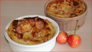 recette - Mini clafoutis aux cerises