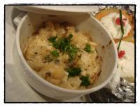 recette - Mini-cocottes au chou-fleur et roquefort