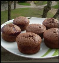 recette - Moelleux au chocolat noir et coeur de Spéculoos