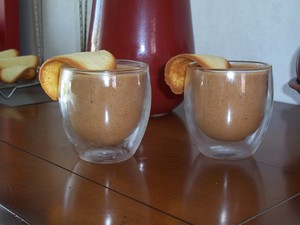 recette - Mousse au chocolat au caramel beurre salé