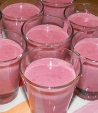 recette - Mousse légère de framboises