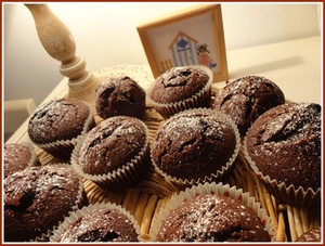 recette - Muffins au chocolat