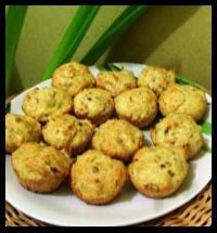 Muffins aux noisettes et au fromage