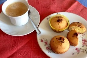 recette - Muffins aux zestes et jus d'orange