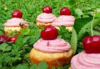 recette - Muffins rhum-cerises 