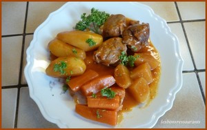 recette - Navarin d'agneau aux petits légumes