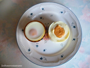 Oeufs cocotte au beurre d'anchois