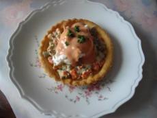 recette - Oeufs pochés au crabe