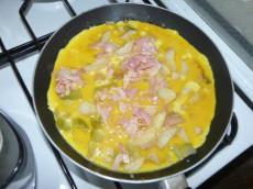 recette - Omelette aux courgettes