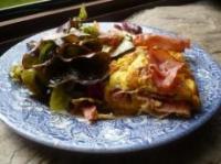 recette - Omelette au jambon de pays 