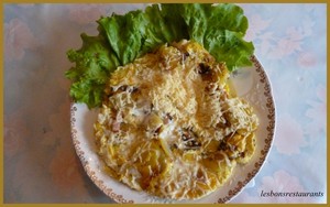 recette - Omelette Lorraine