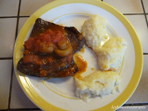 Onglet de boeuf au paprika et sa purée de panais