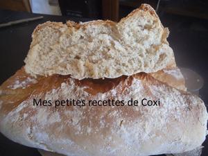 recette - Pain blanc à la main