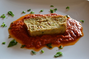 recette - Pain de thon et son coulis de tomate