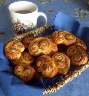 recette - Palmiers au choco spéculoos