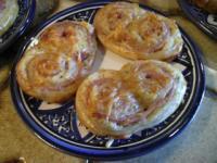 recette - Palmiers au jambon et boursin