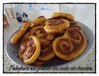 Palmiers au pesto de noix et ricotta