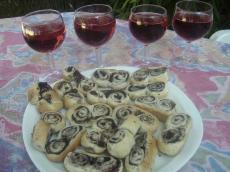 Palmiers feuilletés à la tapenade