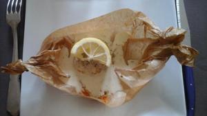 recette - Papillote de cabillaud