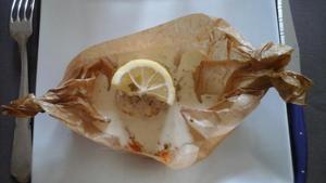 recette - Papillote de cabillaud