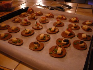 Pâte maison pour un apéritif gourmand